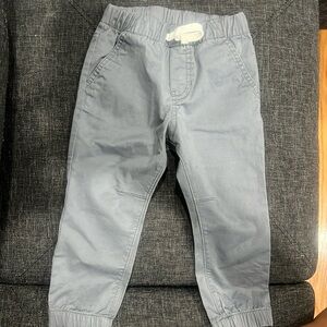 Grey jogger pants